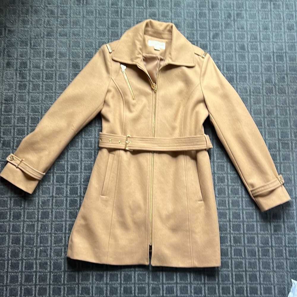 Woman’s Wool Michael Kors camel colored jacket